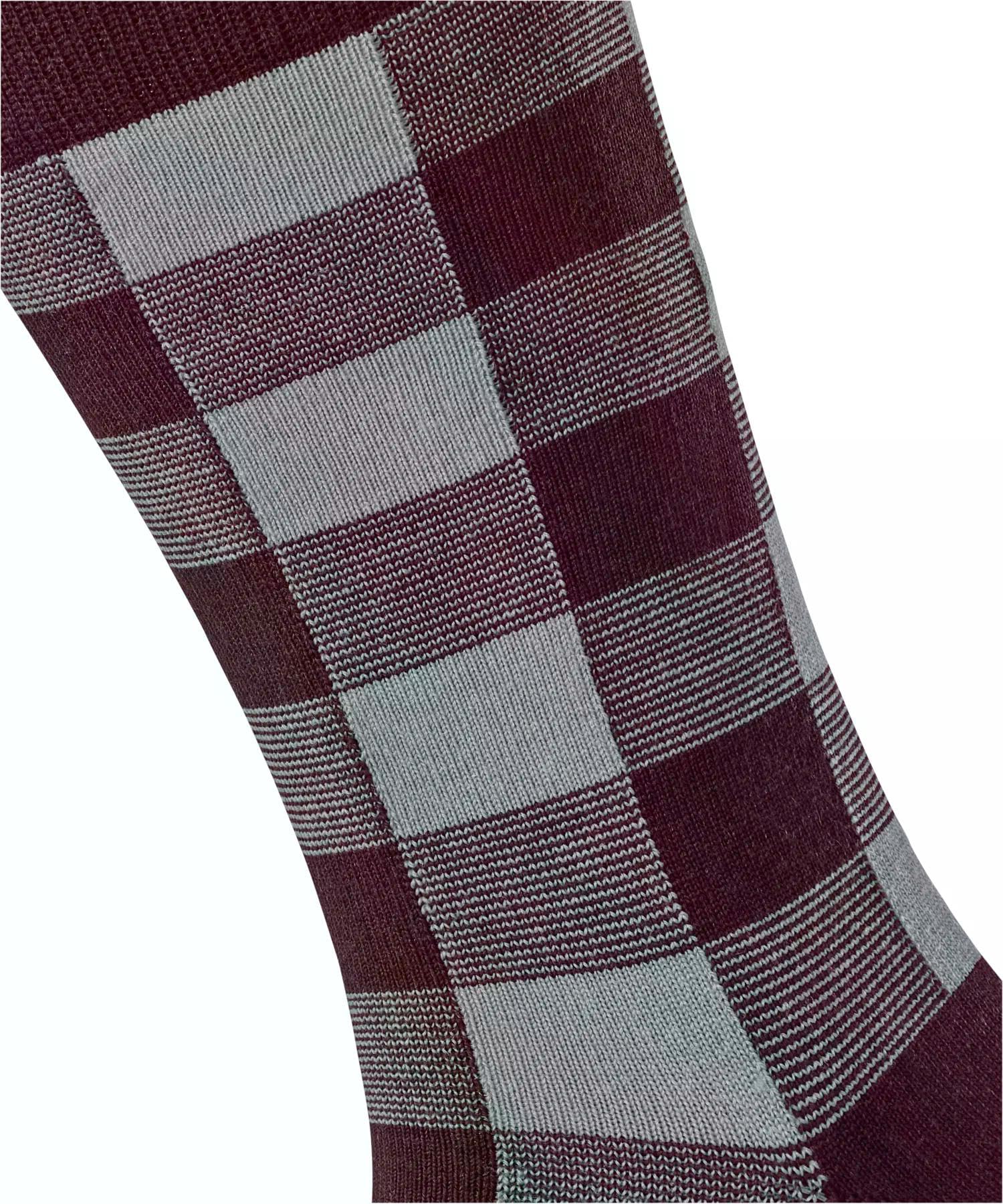 burlington-chaussettes-buffalo-check-laine-vierge-opaque-homme image 5