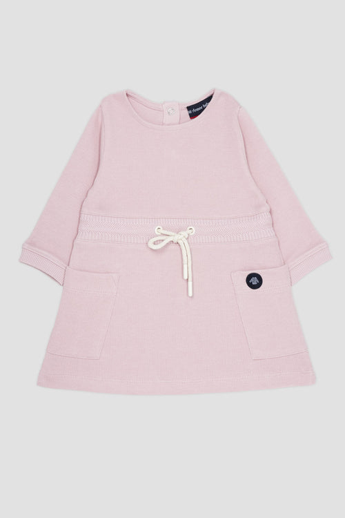 armor-lux-robe-sweat-b-b-coton-pais-robe-pull-col-rond image 2