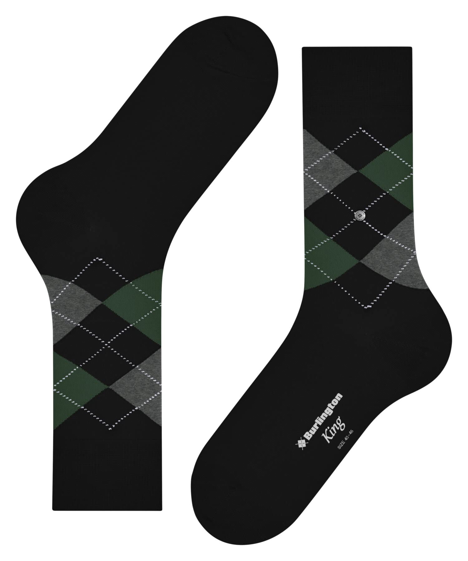 burlington-king-chaussettes-homme-coton-bio-opaque image 5