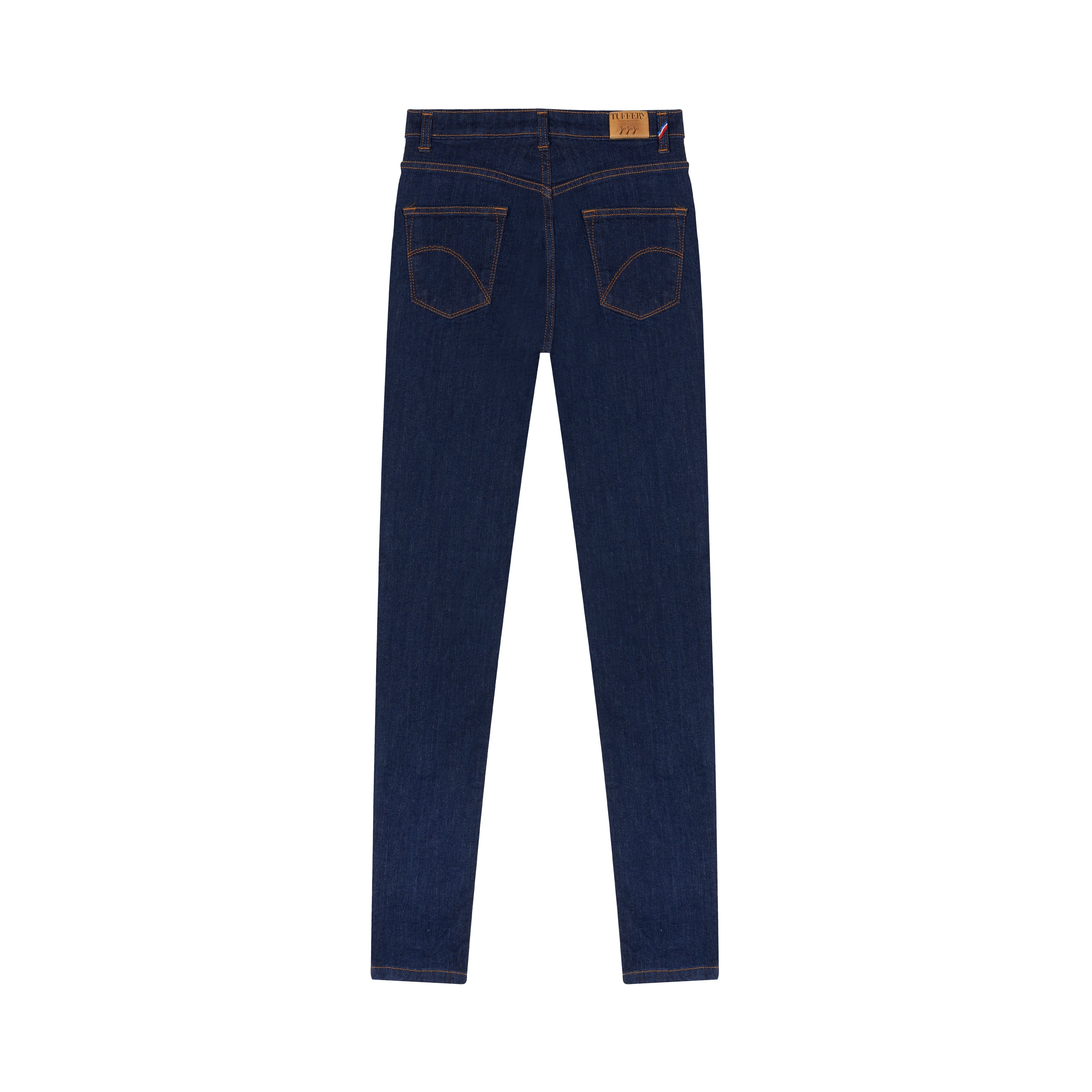 atelier-tuffery-marianne-jean-femme-slim-taille-haute-coton-bio-indigo image 3