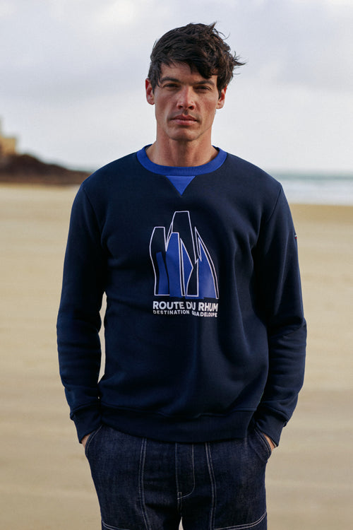 armor-lux-sweatshirt-brod-unisexe-coton-dition-2026 image 2