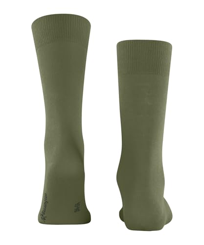 burlington-lord-chaussettes-homme-coton-uni-vert-salvia-7472 image 7