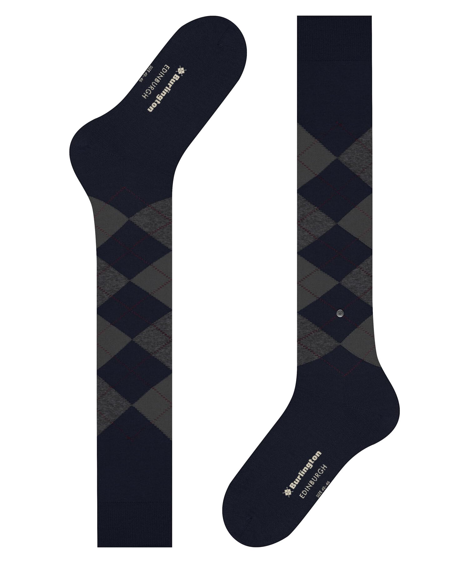 burlington-edinburgh-chaussettes-longues-homme-bleu-marine-6123-40-46 image 6