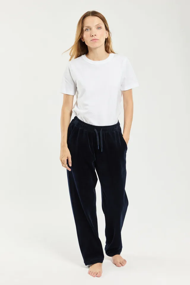 armor-lux-pantalon-velours-femme-coton-pyjama image 1