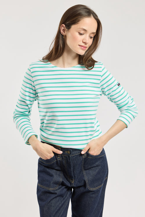 armor-lux-lesconil-marini-re-femme-manches-longues-coton-pais-7 image 5
