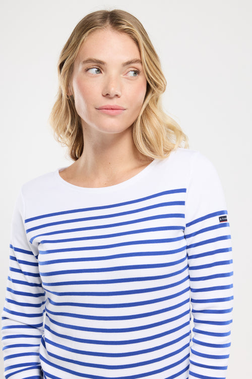 marini-re-amiral-armor-lux-coton-pais-rayures-blanc-bleu image 3