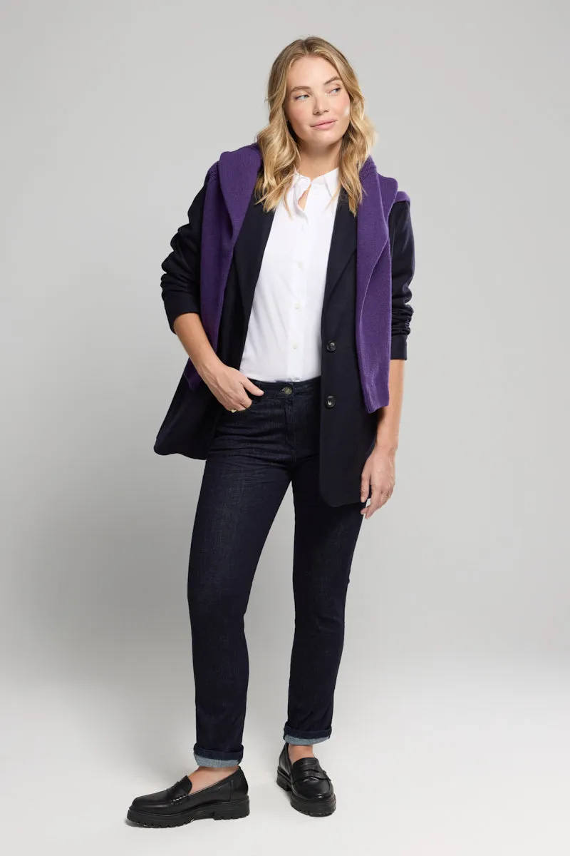 armor-lux-jean-7-8-coupe-slim-femme-coton-stretch image 1