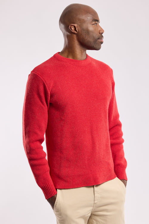 armor-lux-pull-marin-uni-laine-fouesnant-homme-col-rond image 5