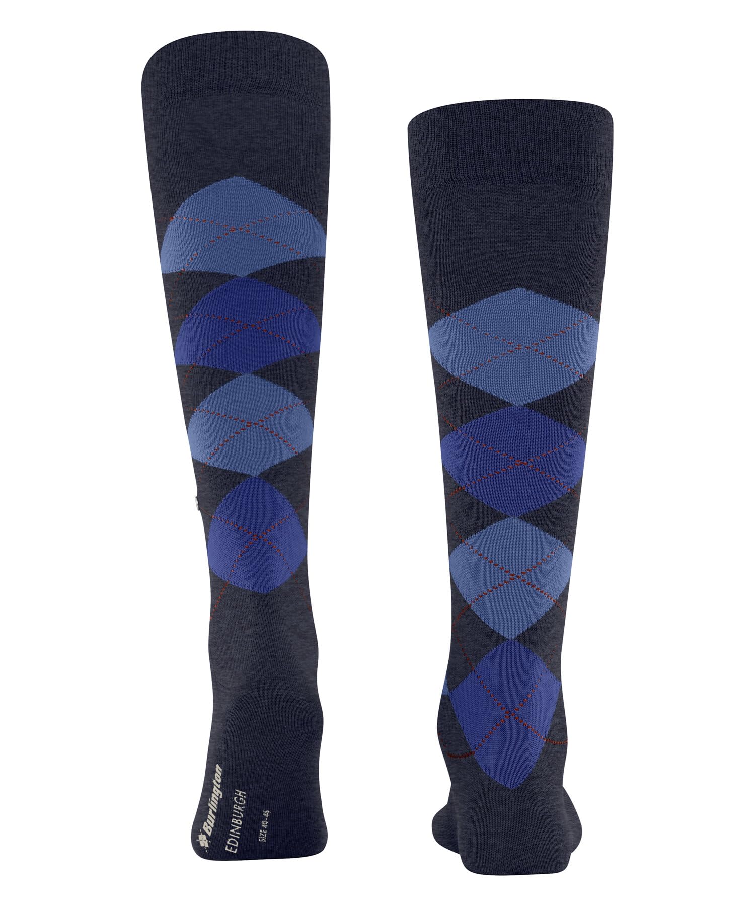 burlington-edinburgh-chaussettes-longues-homme-laine-bleu-dark-blue-40-46 image 2