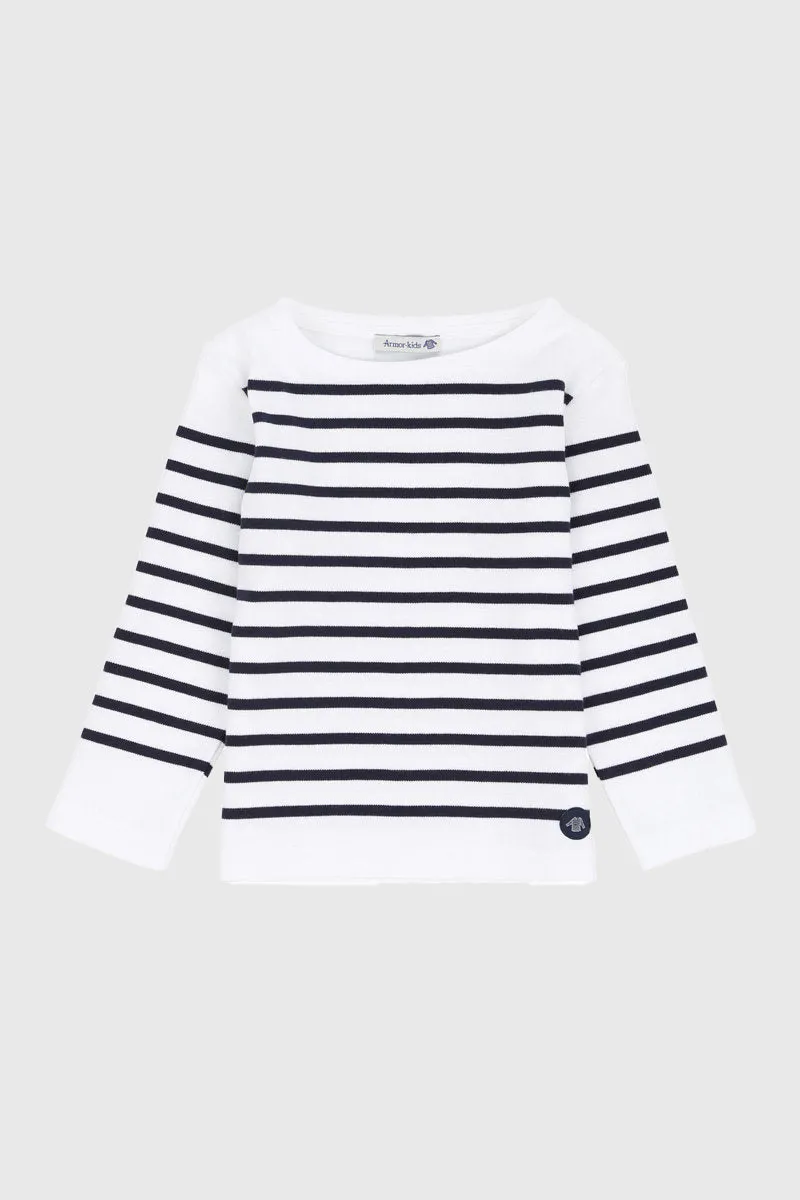 armor-lux-amiral-kids-marini-re-enfant-coton-col-bateau image 1