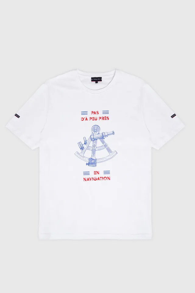 armor-lux-amb-t-shirt-s-rigraphi-unisexe-100-coton image 1