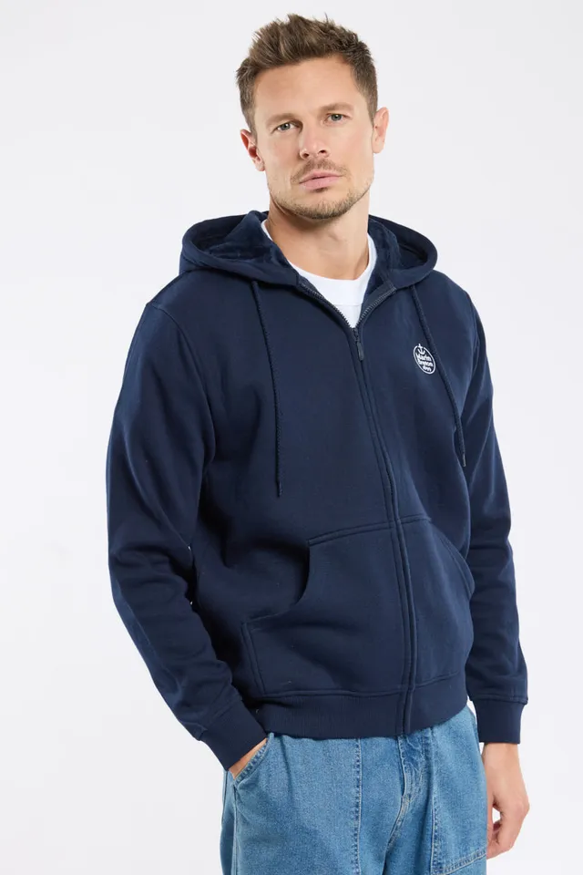 armor-lux-sweat-zipp-capuche-amb-doublure-douce-unisexe image 1