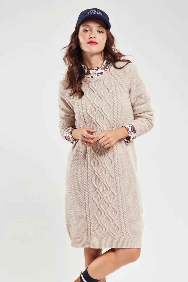 armor-lux-robe-pull-robe-en-laine-femme image 1