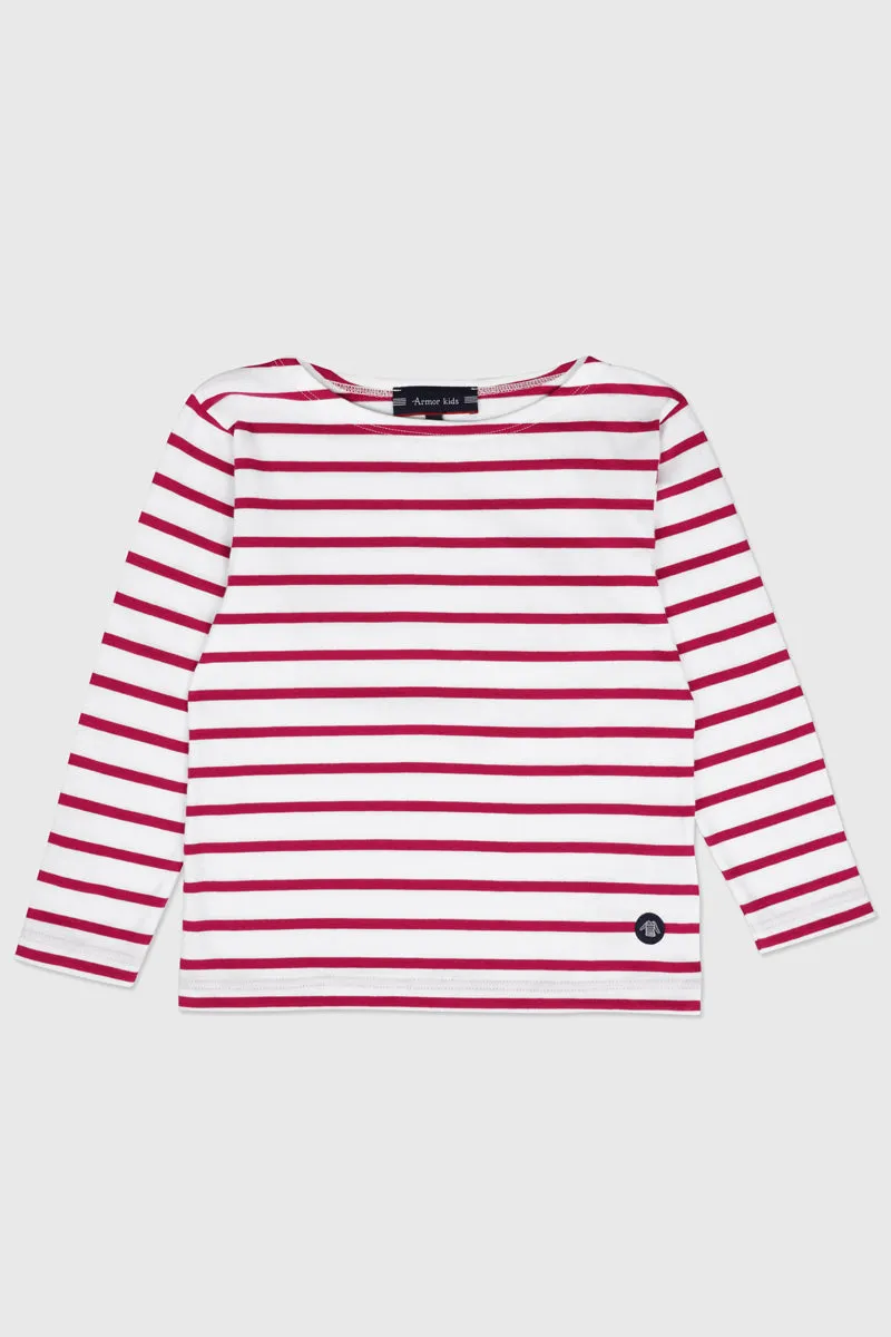 armor-lux-marini-re-kids-coton-l-ger-manches-longues-3 image 1