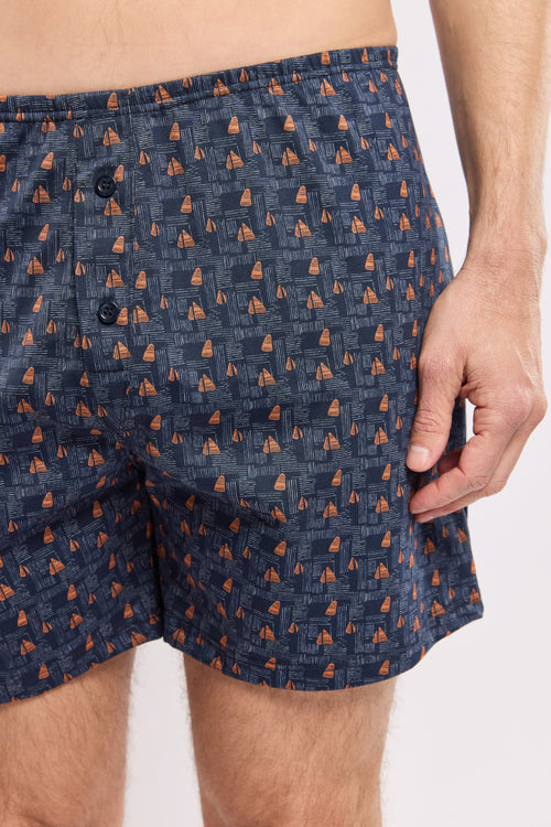armor-lux-boxer-homme-rayures-coton-bio-peign-coupe-ample image 3