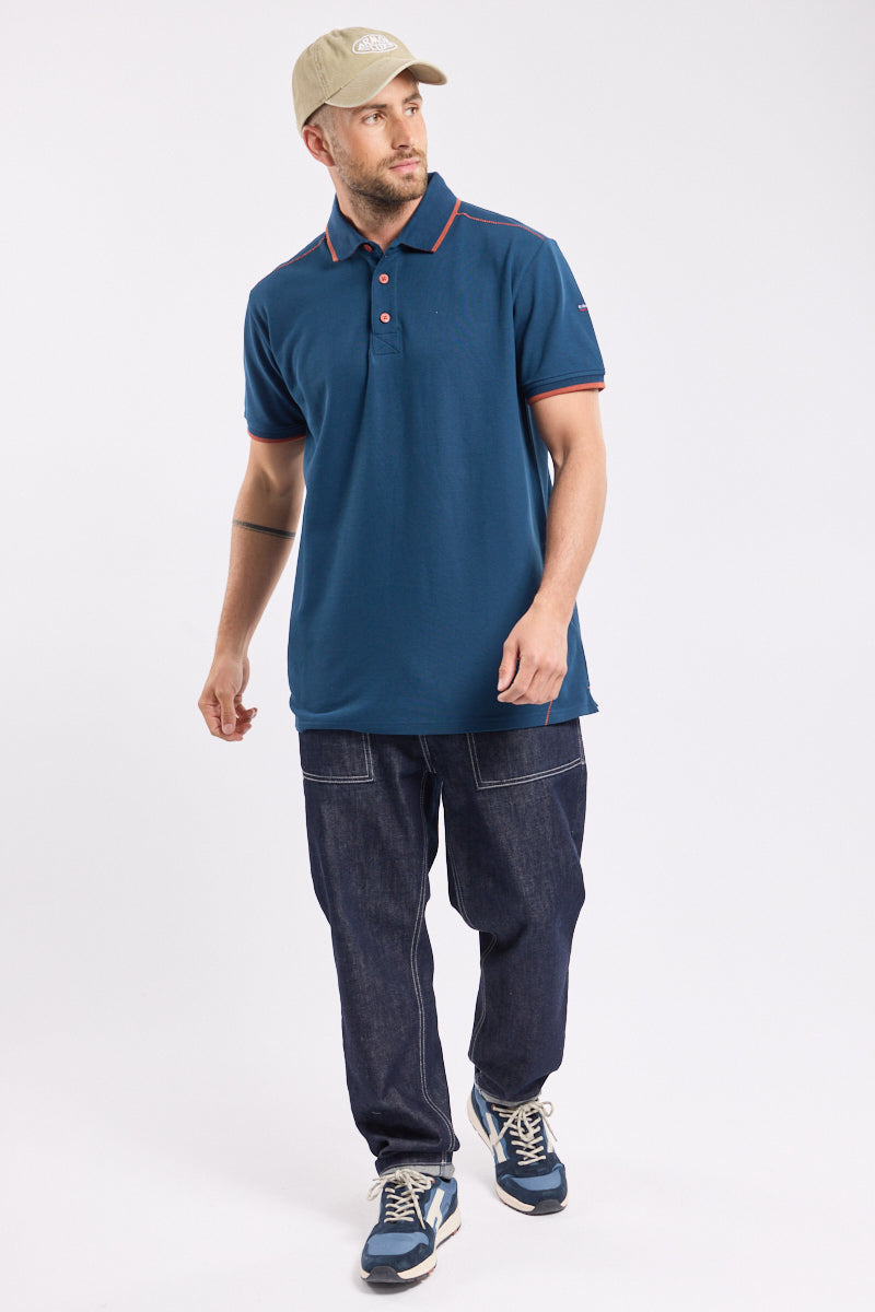 armor-lux-polo-manches-courtes-homme-coton-jersey-2 image 2