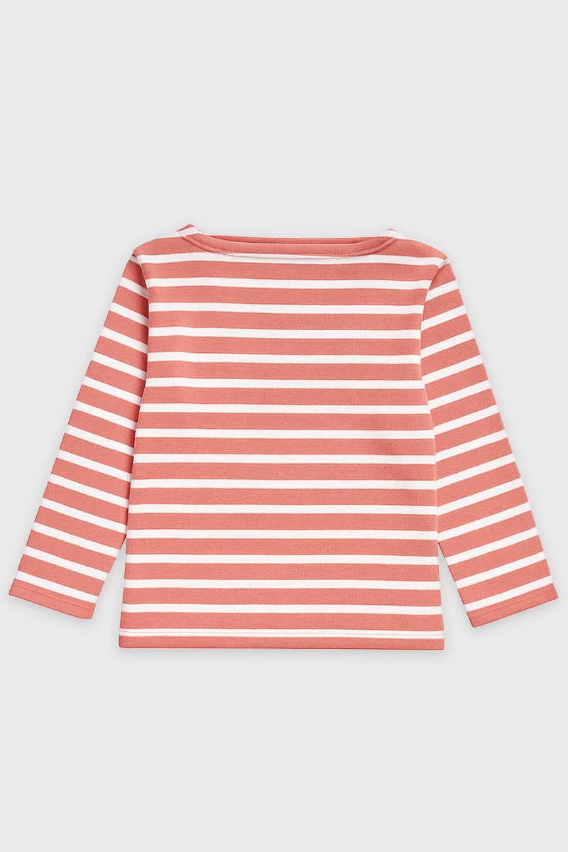 armor-lux-marini-re-enfant-manches-longues-jersey-rustique-coton image 2