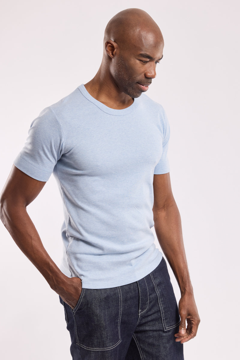 armor-lux-t-shirt-col-ras-du-cou-homme-coton-peign image 4