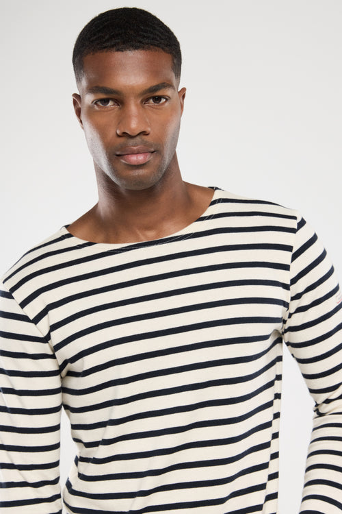 armor-lux-marini-re-aviron-manches-longues-coton-quitable image 3