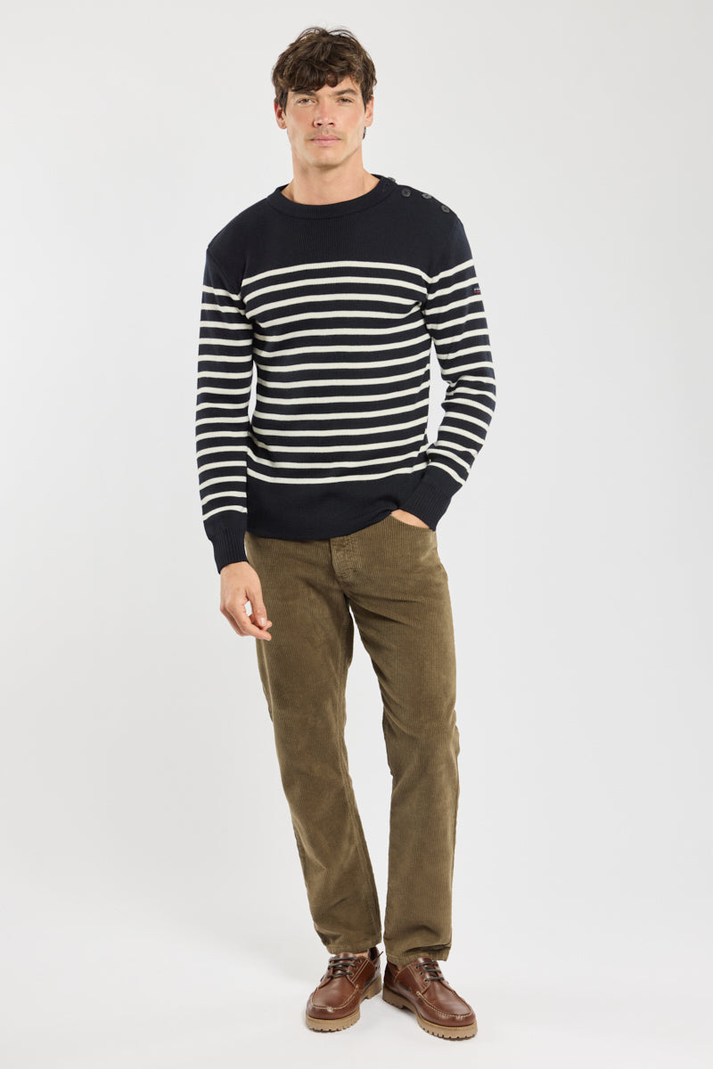 armor-lux-pull-marin-ray-paimpol-homme-laine-50-laine image 3