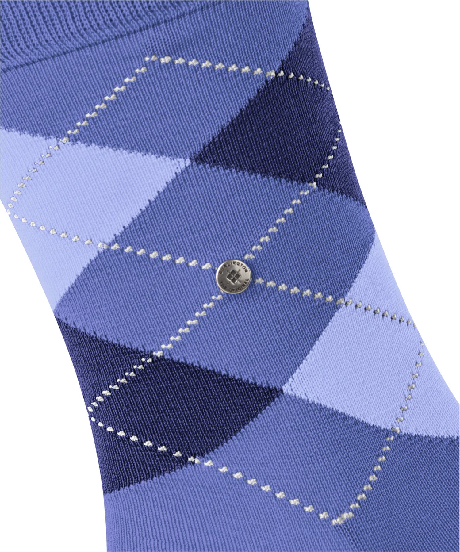 burlington-manchester-chaussettes-homme-coton-fantaisie-bleu-water-40-46 image 3