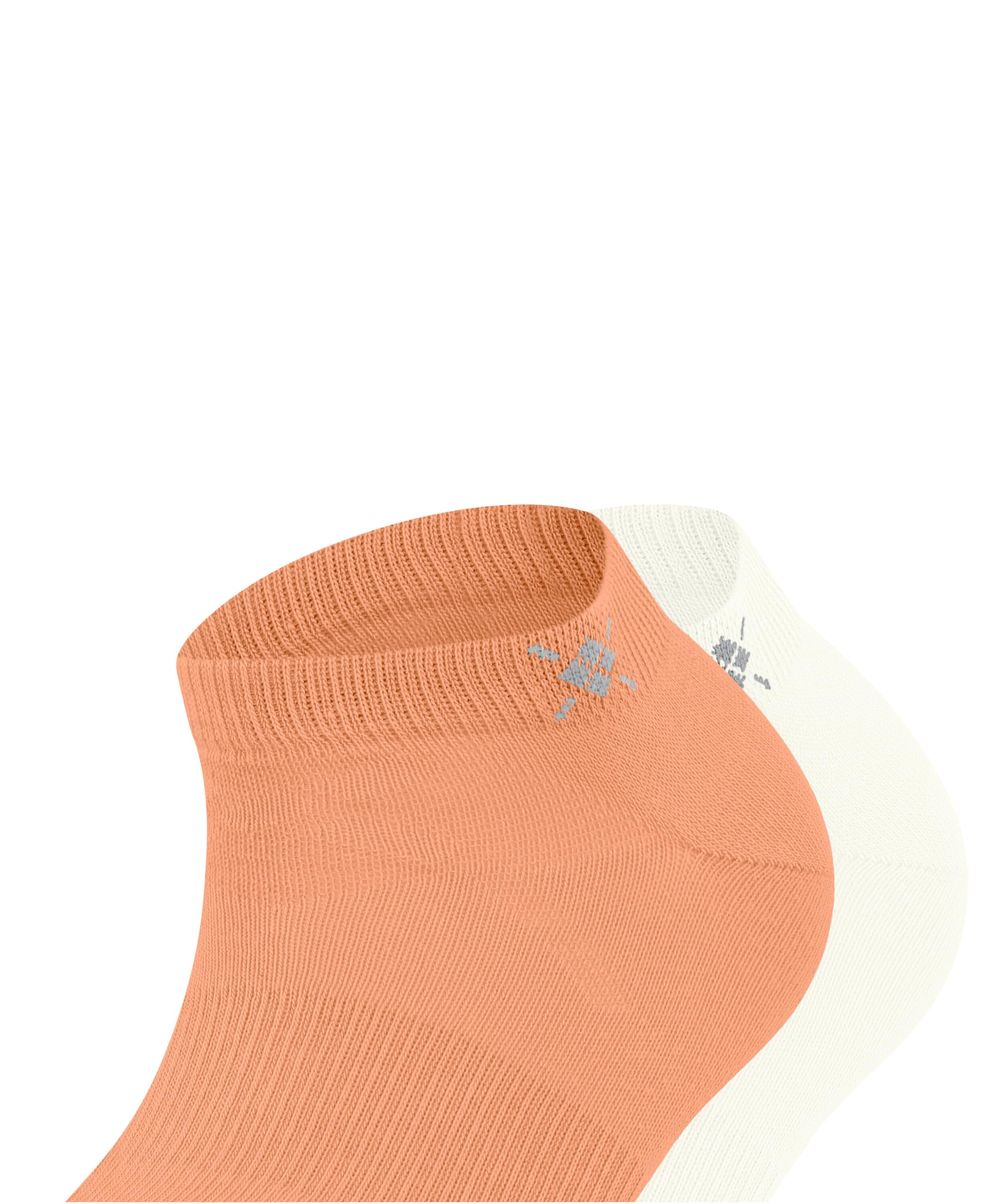 burlington-everyday-sneaker-multipack-chaussettes-basses-femme-orange-peach-8766 image 3