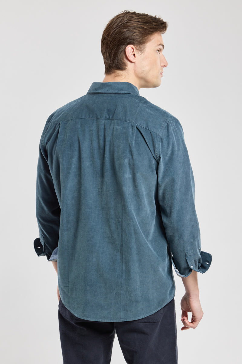 armor-lux-chemise-confort-homme-velours-ras-100-coton image 3