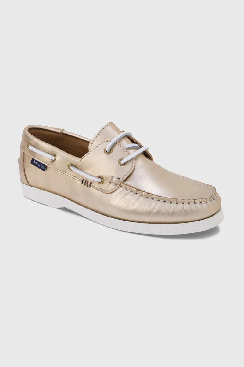 armor-lux-fr-hel-chaussures-bateau-femme-cuir-dor image 1