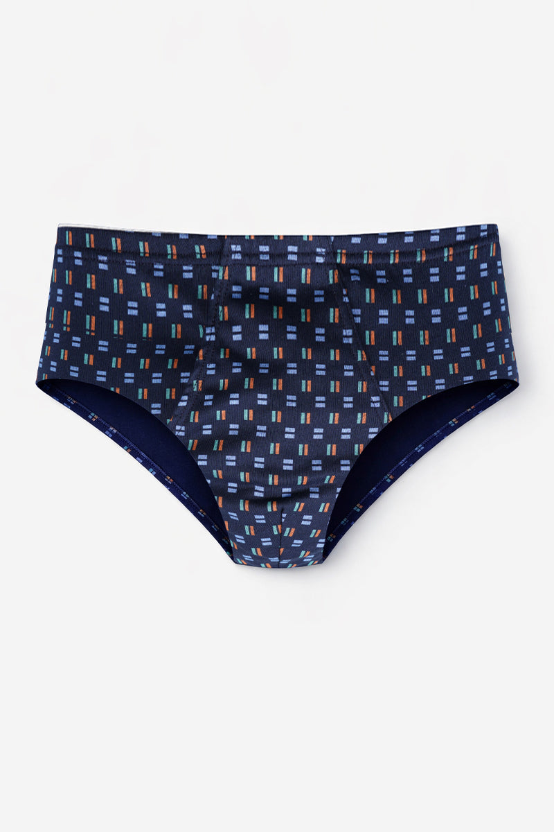 armor-lux-slip-ouvert-homme-imprim-coton-bio image 1