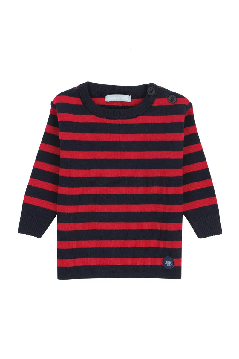 armor-lux-briac-baby-pull-marin-b-b-laine-m-rinos image 1