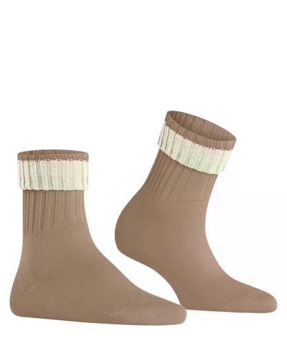 burlington-plymouth-chaussettes-femme-en-laine-marron-camel-hair-5063-36-41 image 8
