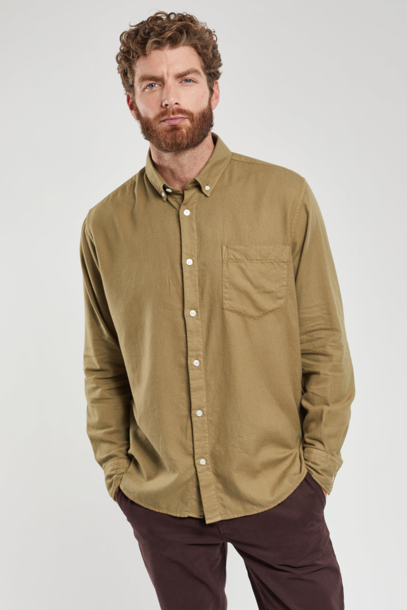 armor-lux-chemise-droite-homme-flanelle-de-coton image 2