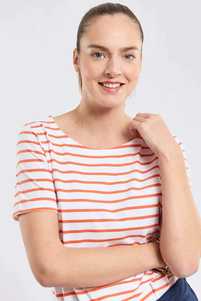 armor-lux-marini-re-femme-manches-courtes-coton-l-ger-droite image 1