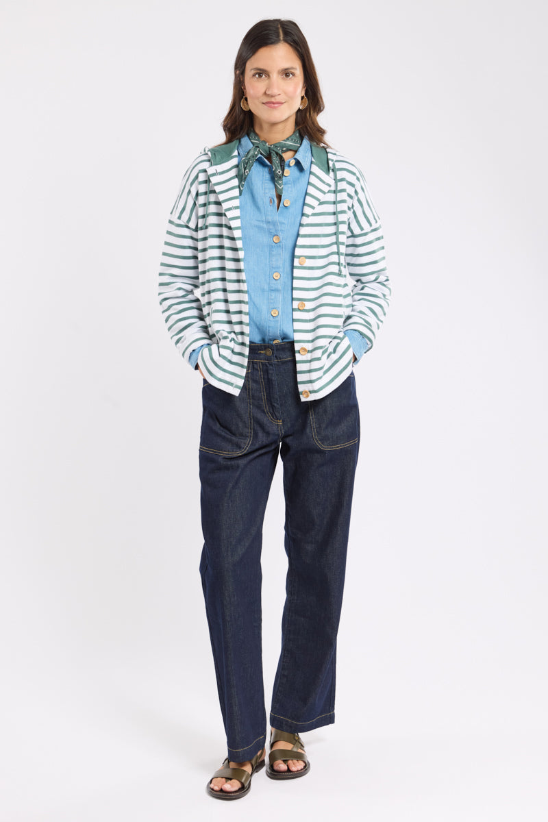 armor-lux-cardigan-ray-boutonn-femme-coton-rustique image 3