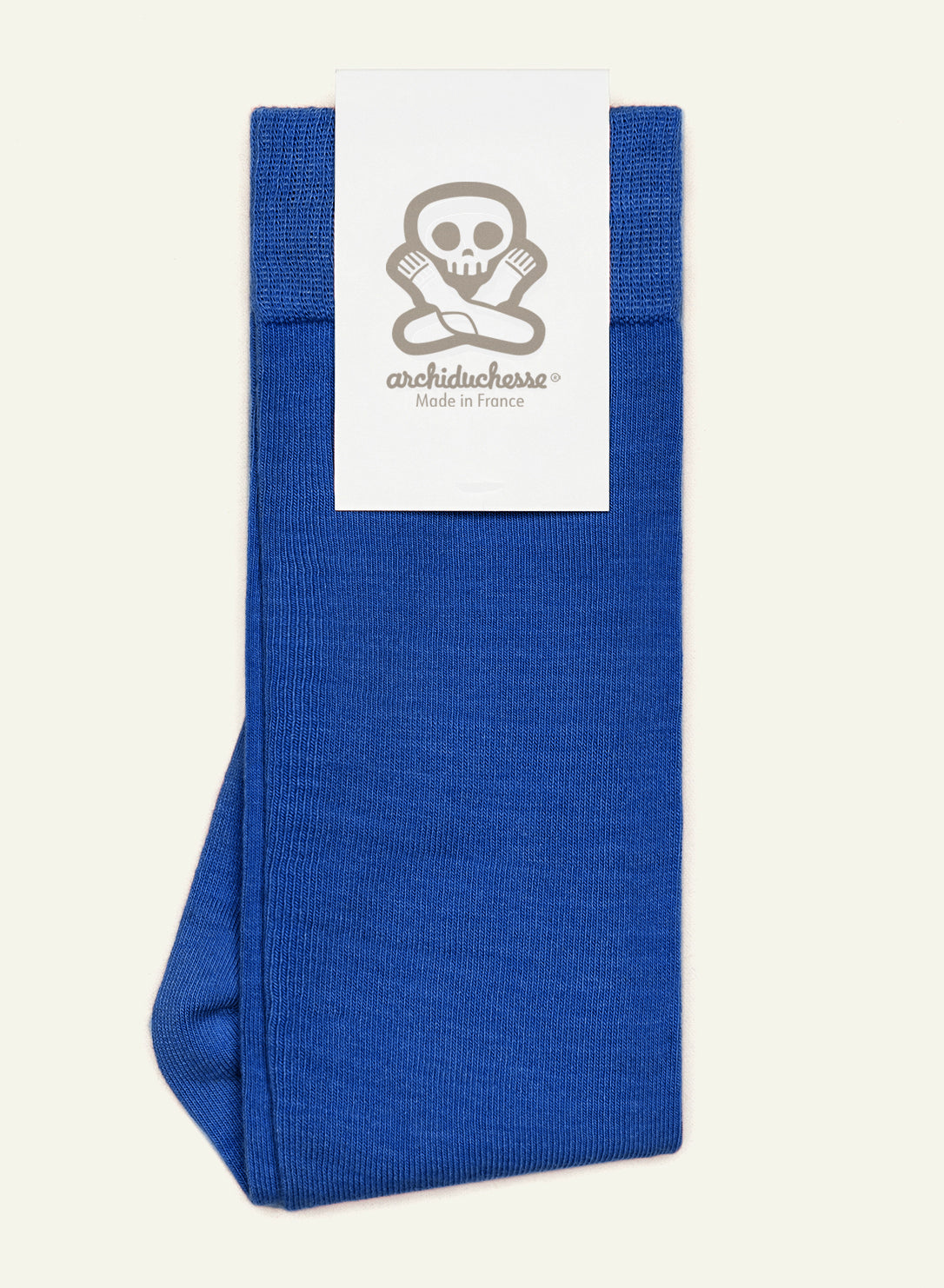 archiduchesse-de-ville-bleu-monochrome-chaussettes-mi-mollet image 5