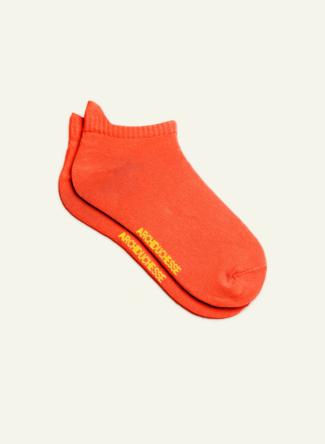 archiduchesse-orange-citrouille-socquettes-unisexes image 2