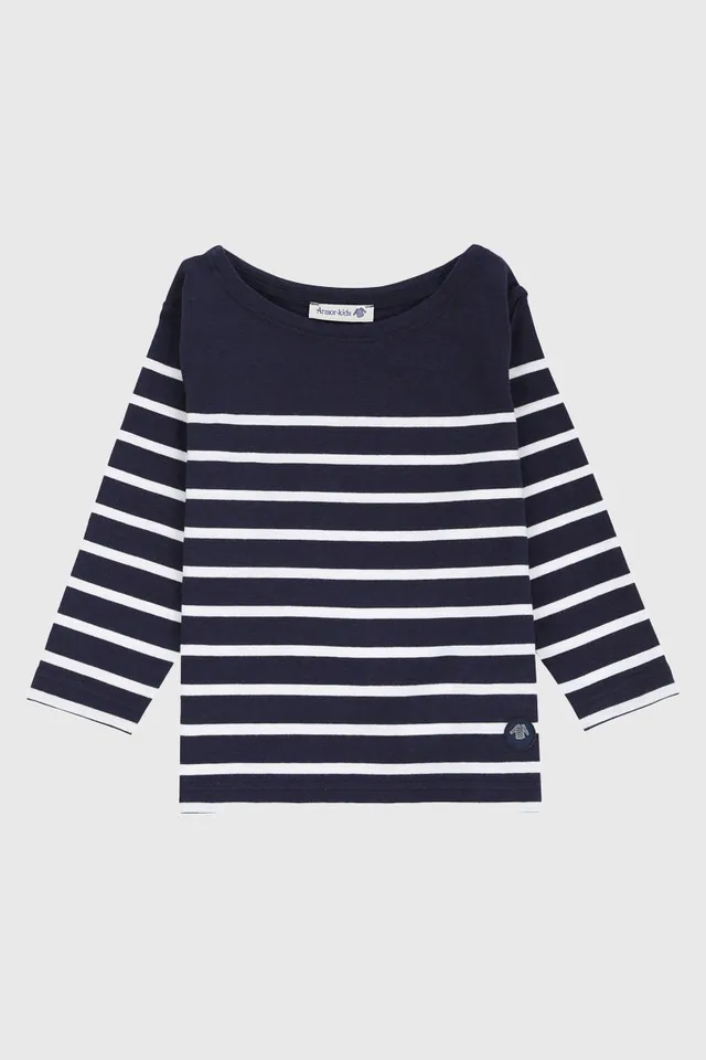 armor-lux-amiral-marini-re-enfant-coton-l-ger-col-bateau image 1