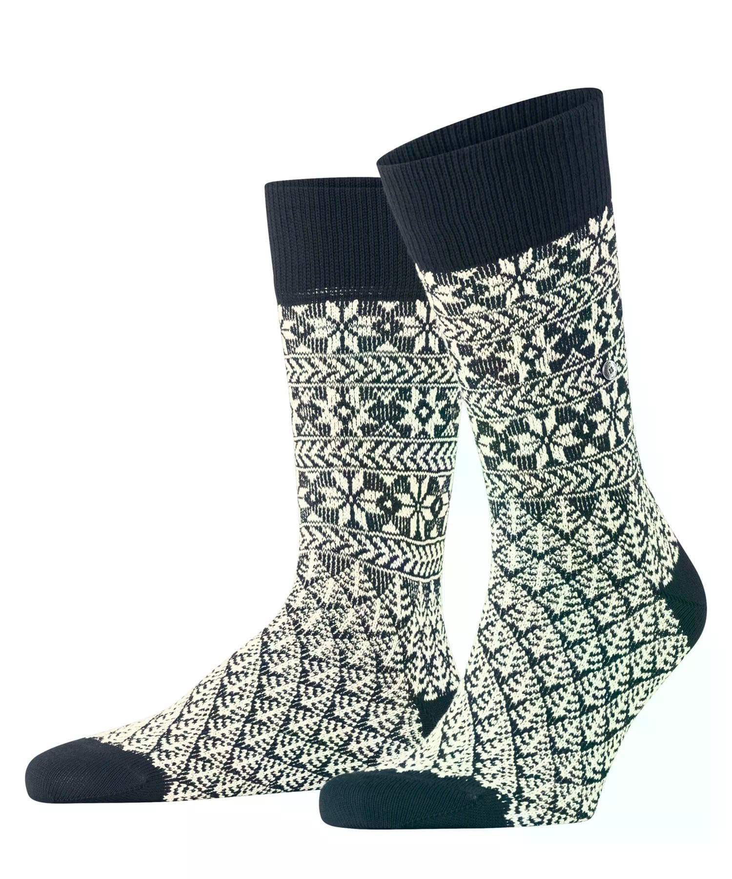 burlington-x-mas-chaussettes-homme-laine-coton-motif-no-l image 8