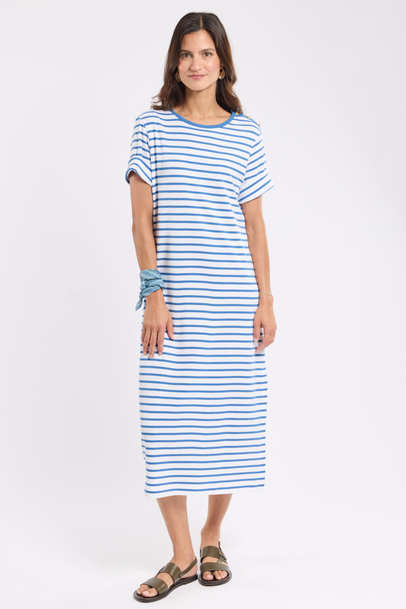 armor-lux-robe-longue-ray-e-femme-coton-pais image 1