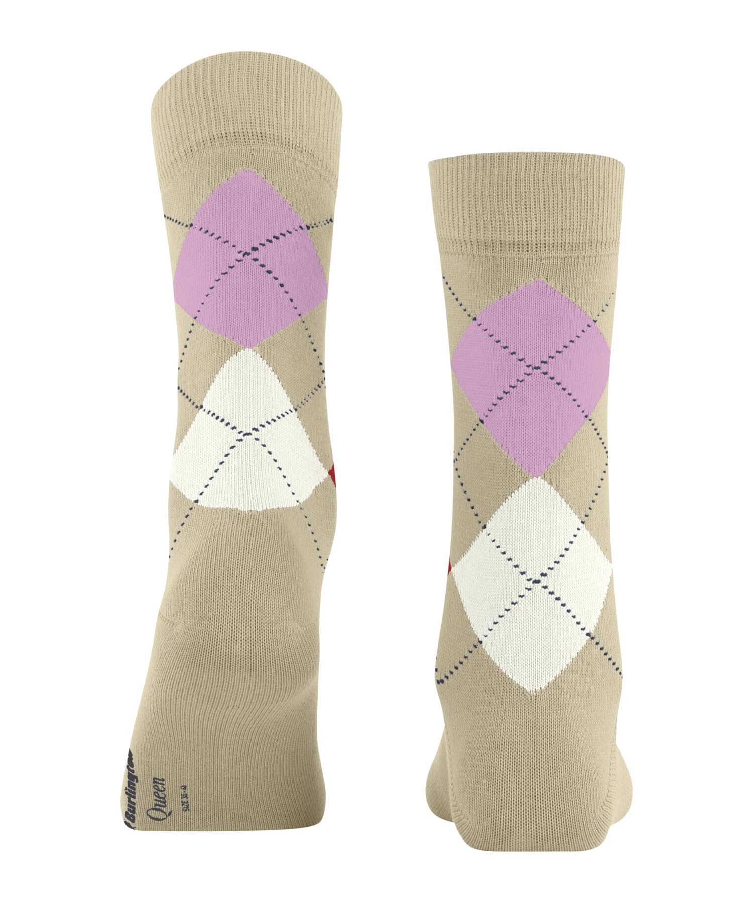 burlington-queen-chaussettes-femme-coton-beige-cream-4012-36-41 image 2