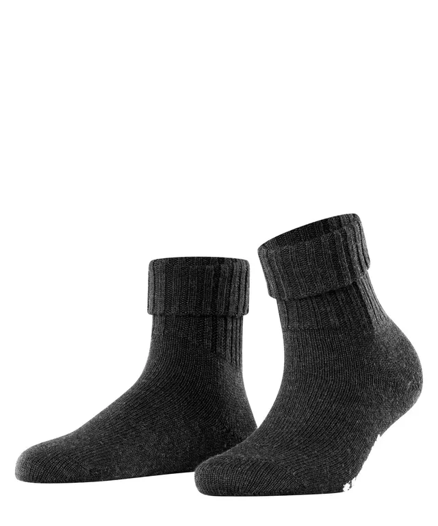 burlington-plymouth-chaussettes-femme-laine-gris-anthracite-m-lang-36-41 image 1