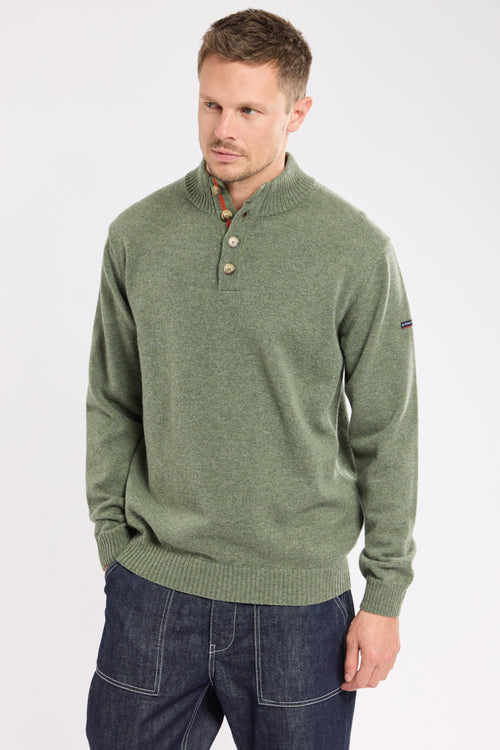 armor-lux-fouesnant-pull-col-zipp-homme-100-laine image 2
