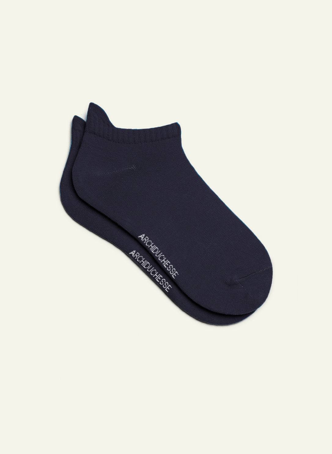 archiduchesse-bleu-marine-socquettes-unisexe-coton image 2