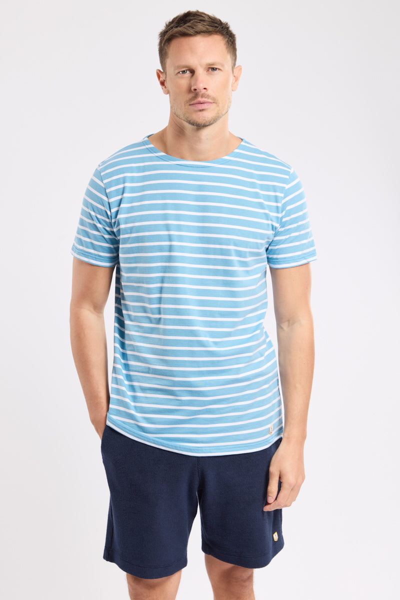 armor-lux-h-ritage-marini-re-manches-courtes-homme-coton-145g image 5
