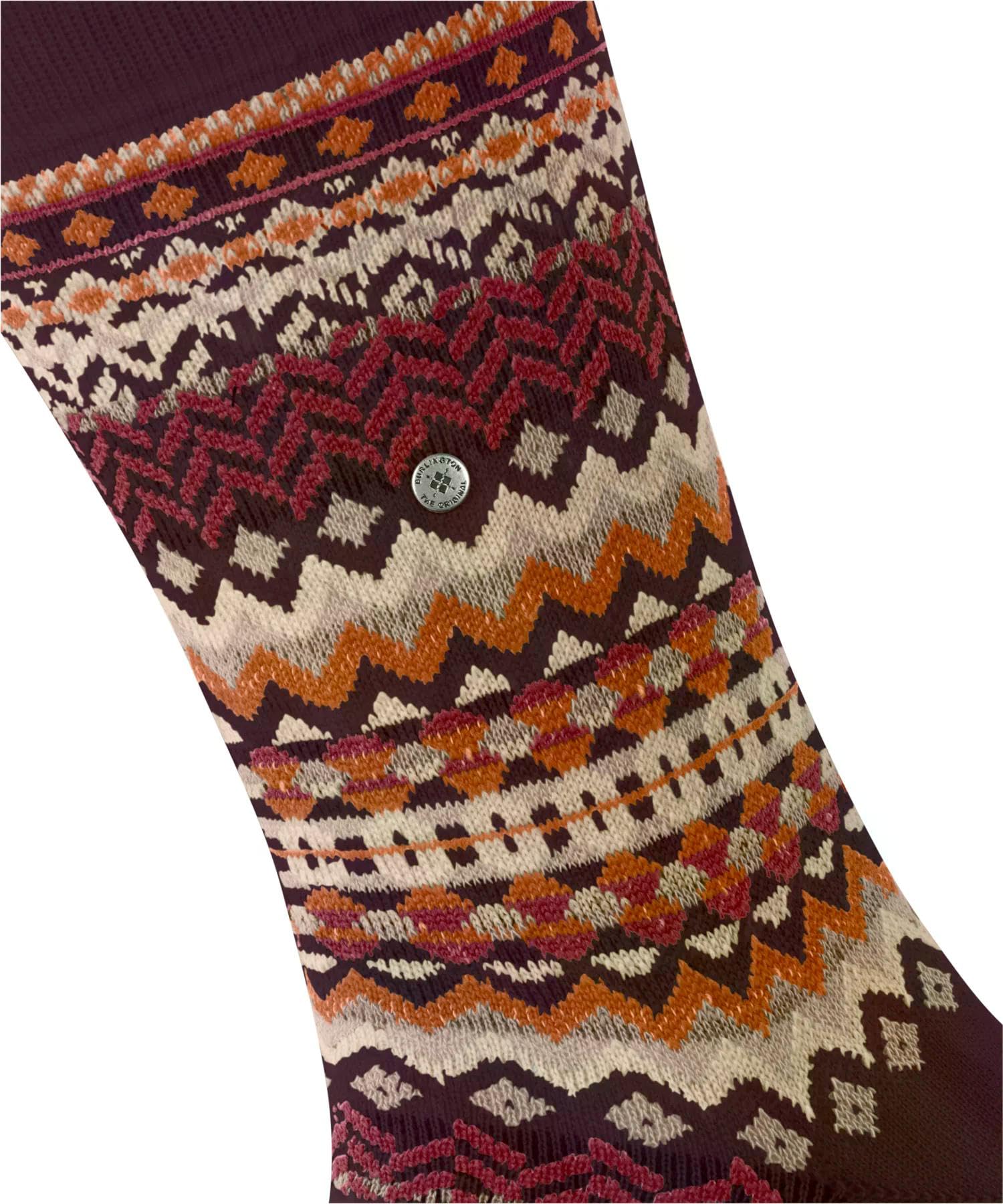 burlington-fair-isle-homme-chaussettes-laine-respirante image 5