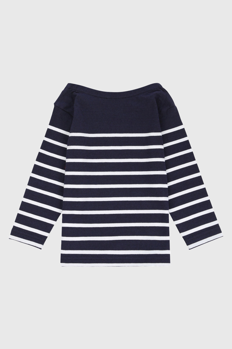 armor-lux-amiral-marini-re-enfant-coton-l-ger-col-bateau image 3
