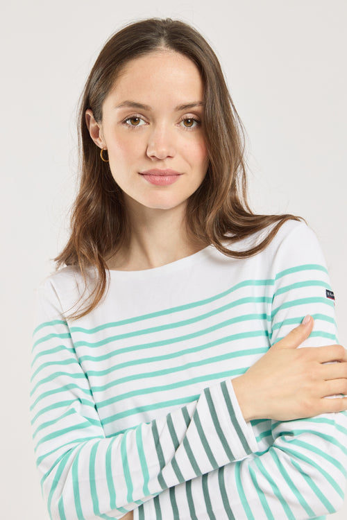 armor-lux-marini-re-femme-bicolore-coton-pais image 3