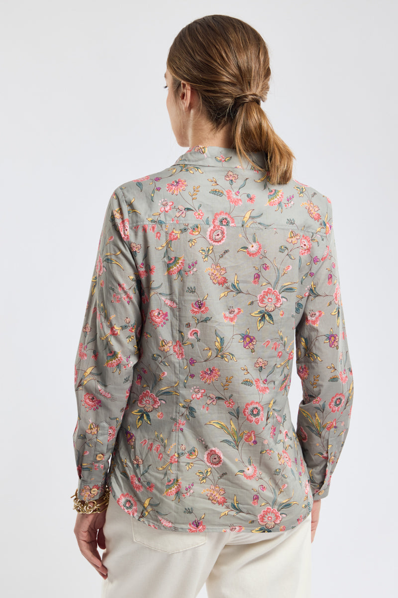 armor-lux-chemisier-fleuri-femme-coton-manches-longues image 3