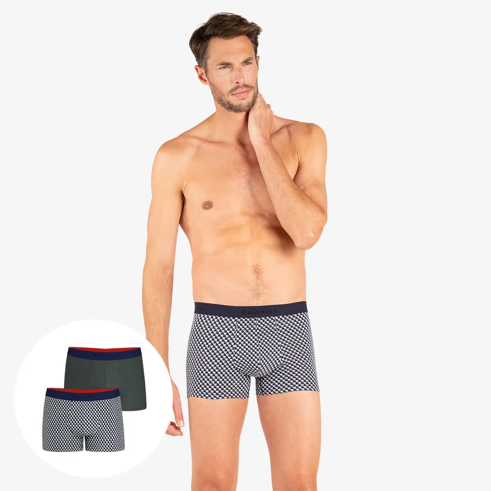 eminence-fait-en-france-lot-de-2-boxers-homme-doublure-avant image 1