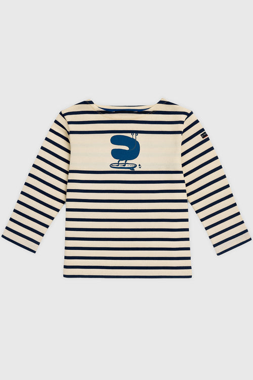 armor-lux-marini-re-enfant-ray-e-coton-bross image 2